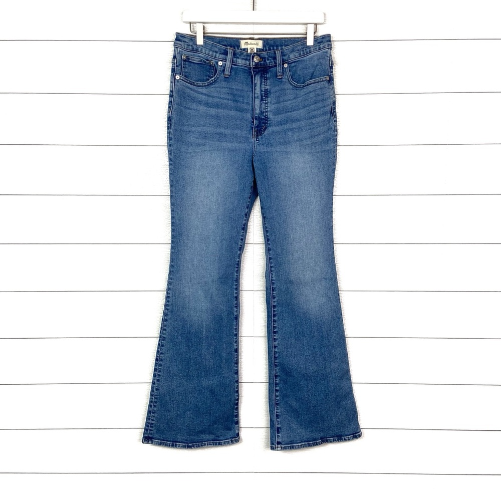 MADEWELL Flare Jeans Fairson Wash Blue Denim Jean High Rise 30